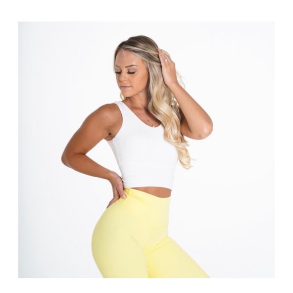 NVGTN Tops - NVGTN White Essence Bra